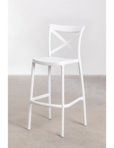 Taburete Prim blanco