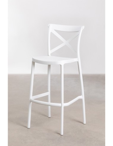 Taburete Prim blanco