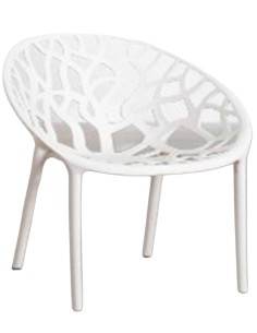 Sillón Crystal blanco