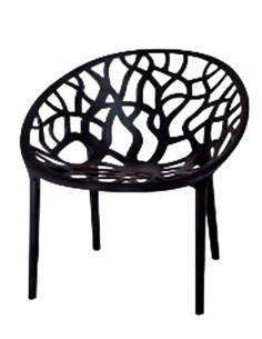 Sillón Crystal negro
