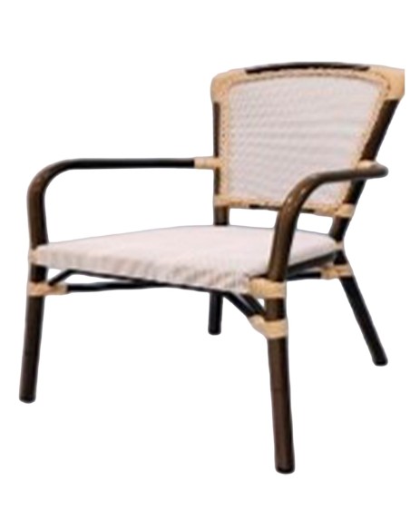 Sillón Lumiere color dark bamboo