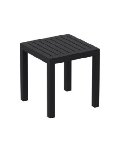 Mesita auxiliar exterior Ocean negra