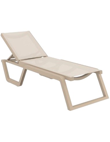 Tumbona Rio taupe